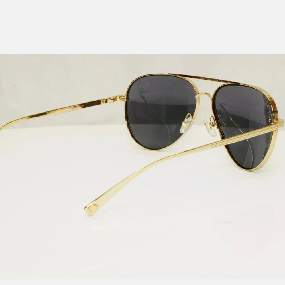 Versace Pilot Metal 59mm Sunglasses New Italy